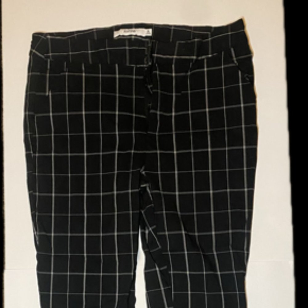 JUSTFAB, Checkered Pants, Women's Size XL